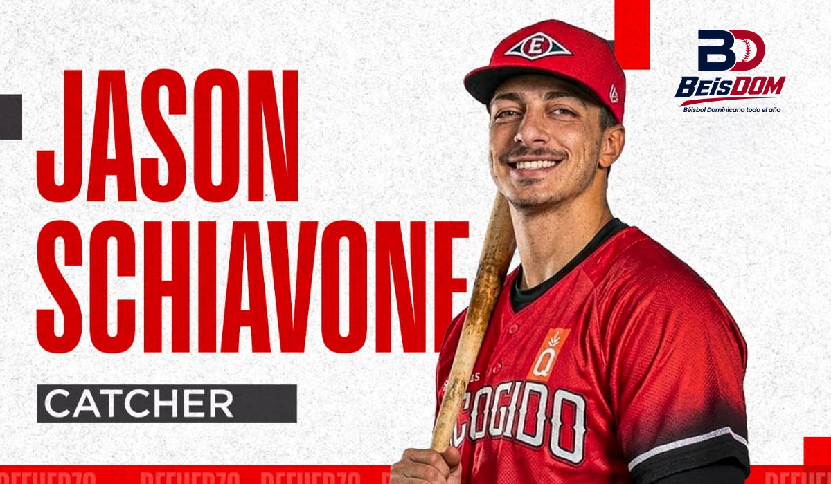 Escogido contrata a Jason Schiavone, receptor que logró histórica temporada 30-30