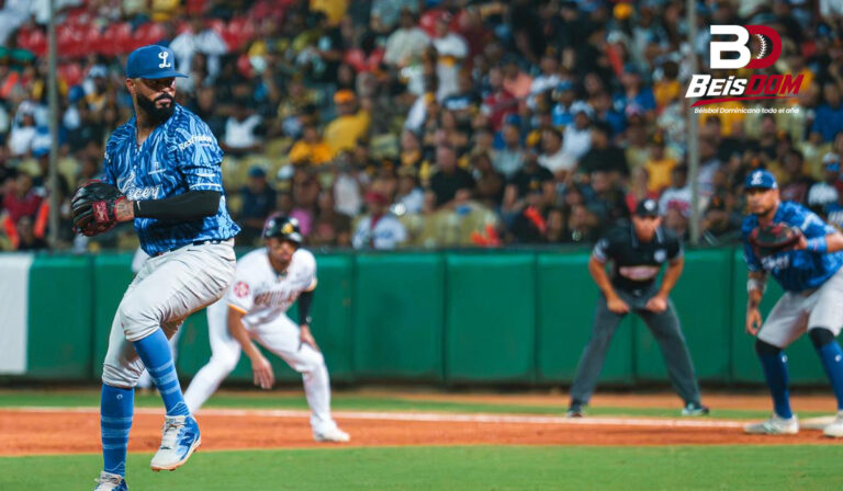 Licey vence a Águilas 6-2 con 14 hits en el Estadio Cibao